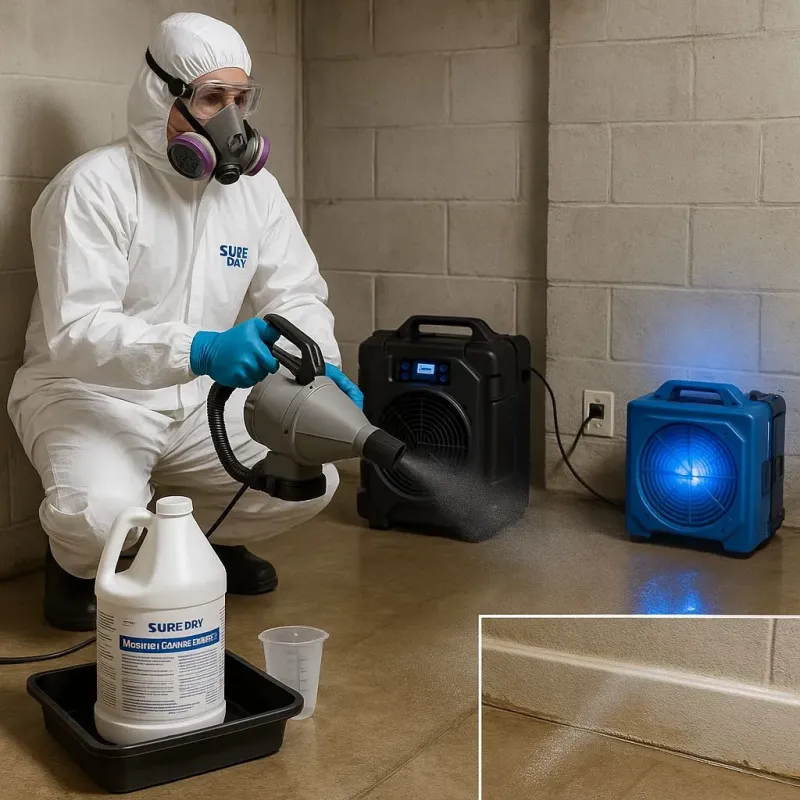 Sanitization and Odor Removal process in Belmar, NJ