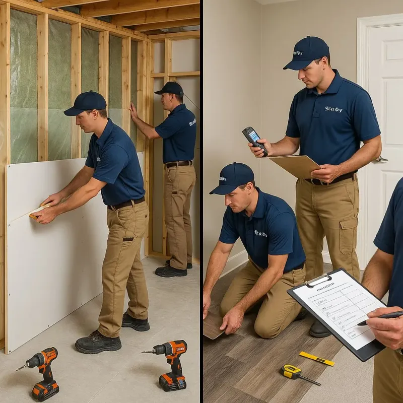 Repairs and Reconstruction process in Belmar, NJ
