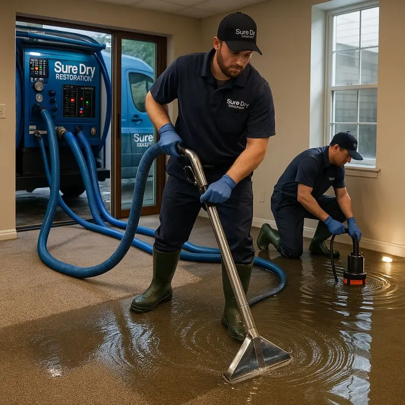 Water Extraction and Removal process in Belmar, NJ